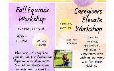 Fall Workshops